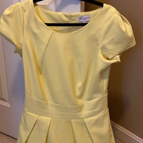 Yellow dress from lulus. - Picture 2 of 3